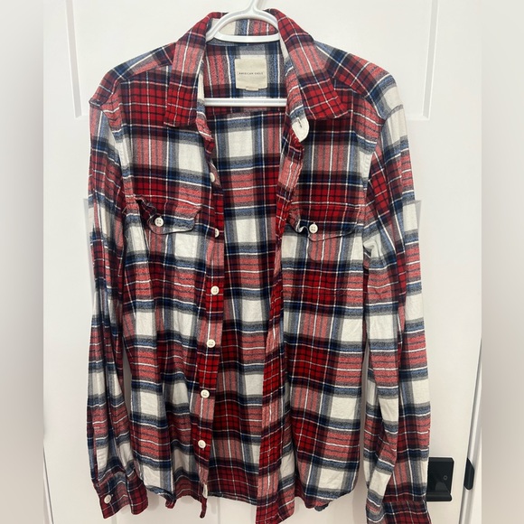 Men’s American Eagle Flannel - Picture 1 of 2